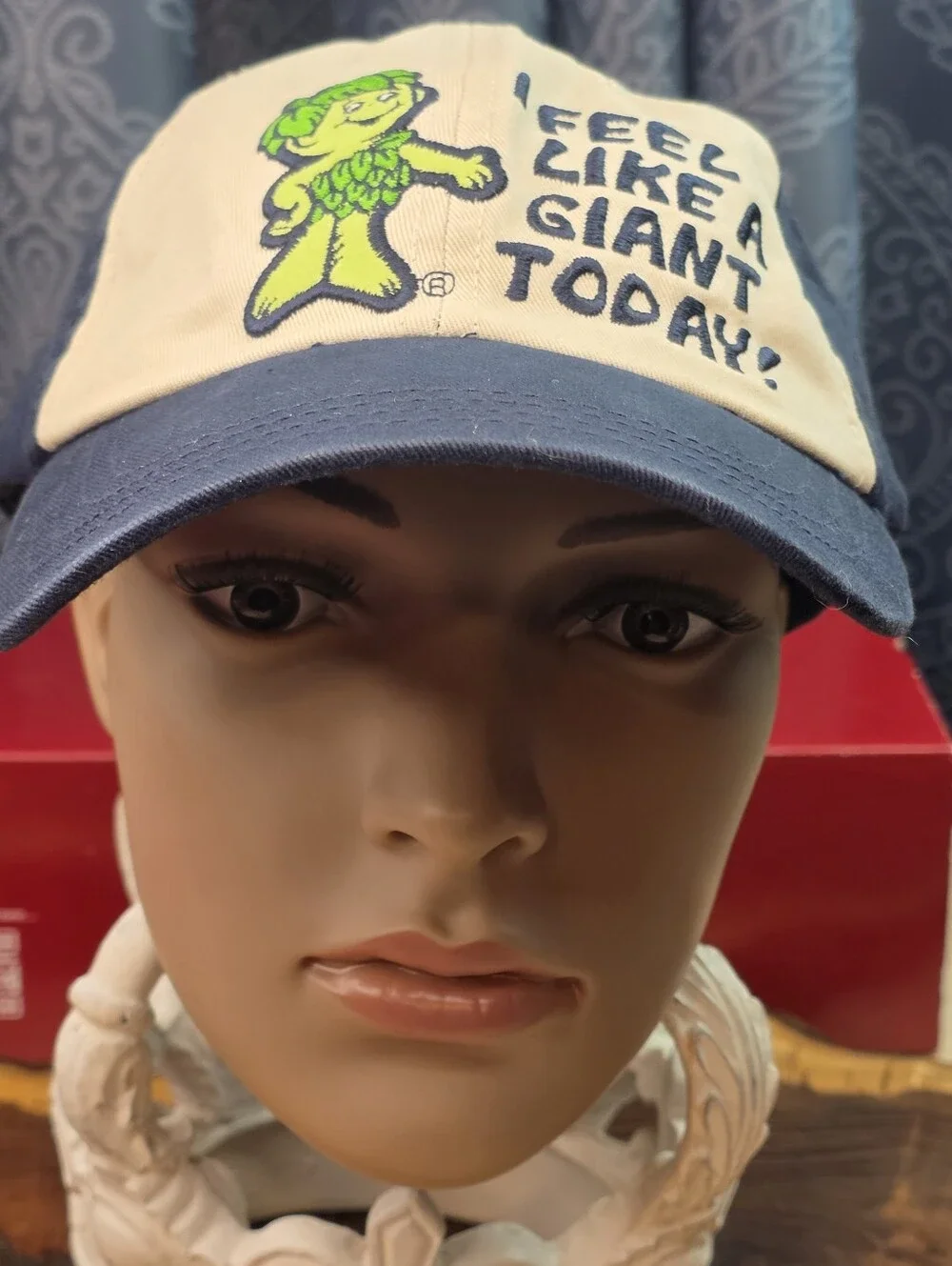 Green Giant Little Sprout Baseball Hat New Youth May fit An Adults S/M NOS 2005